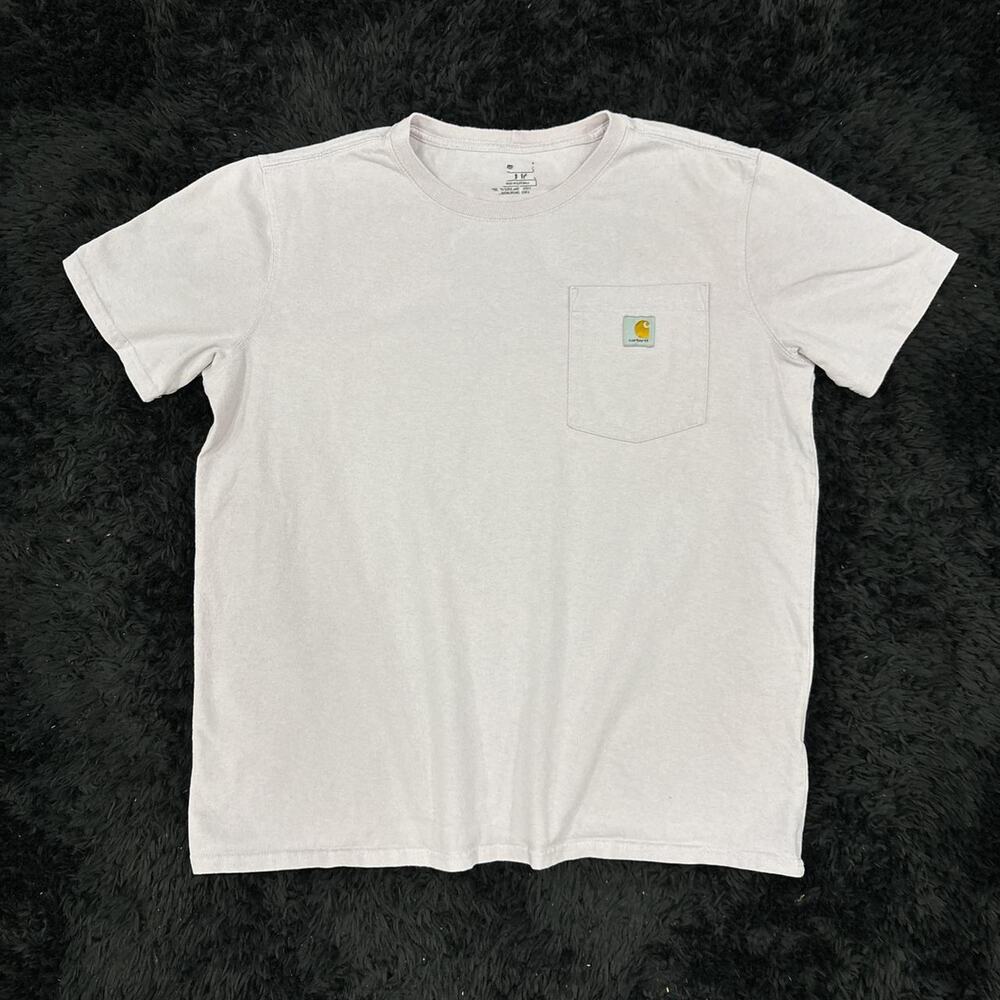 Light pink carhartt pocket tshirt